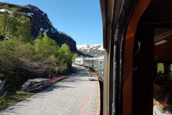 Egen vagn på Flåmståget!