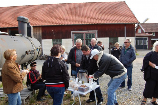 Fika ett måste när man är ute på äventyr