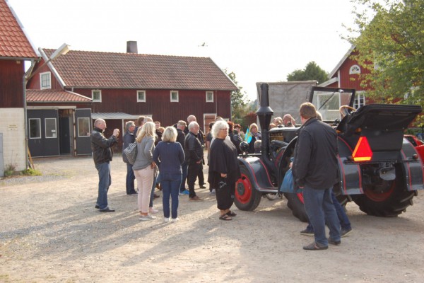Visning av traktor