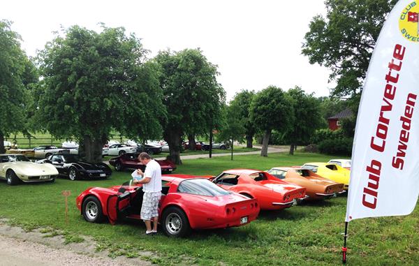 Mer corvetteparkering.