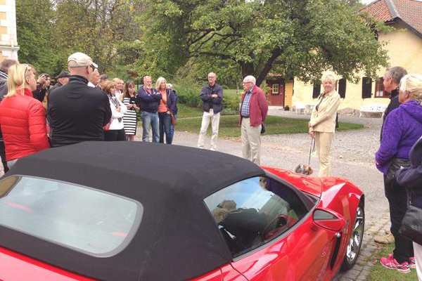 Evert, Sten, Corvette och Motstugan.
