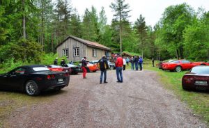 Parkering utanför stollgången.