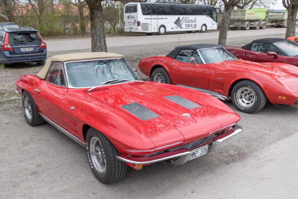 Corvette parkering.
