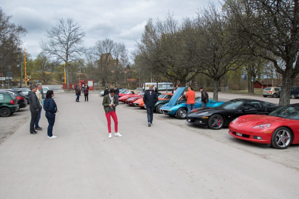 Corvette parkering.