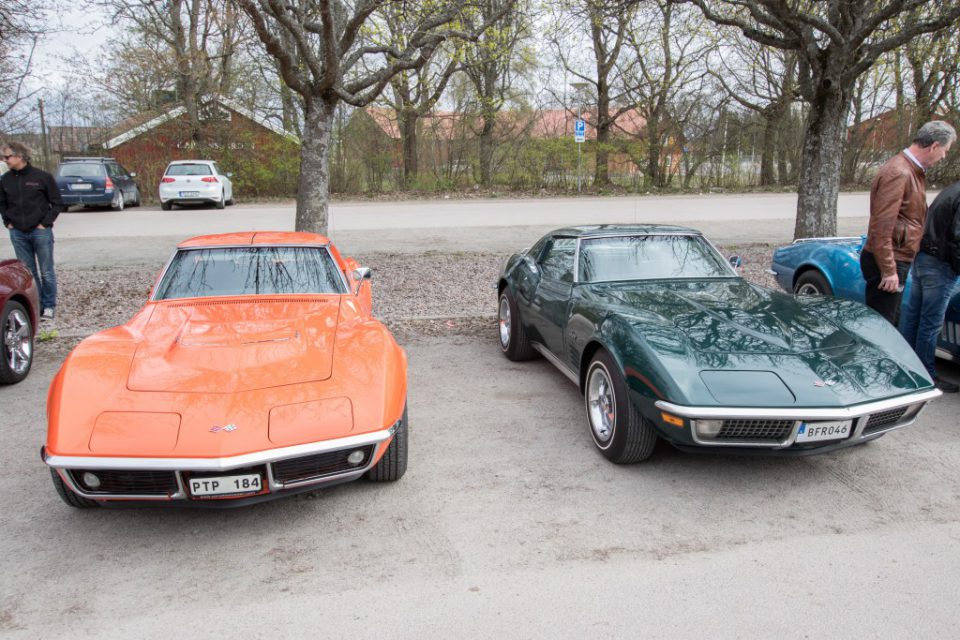 Corvette parkering.