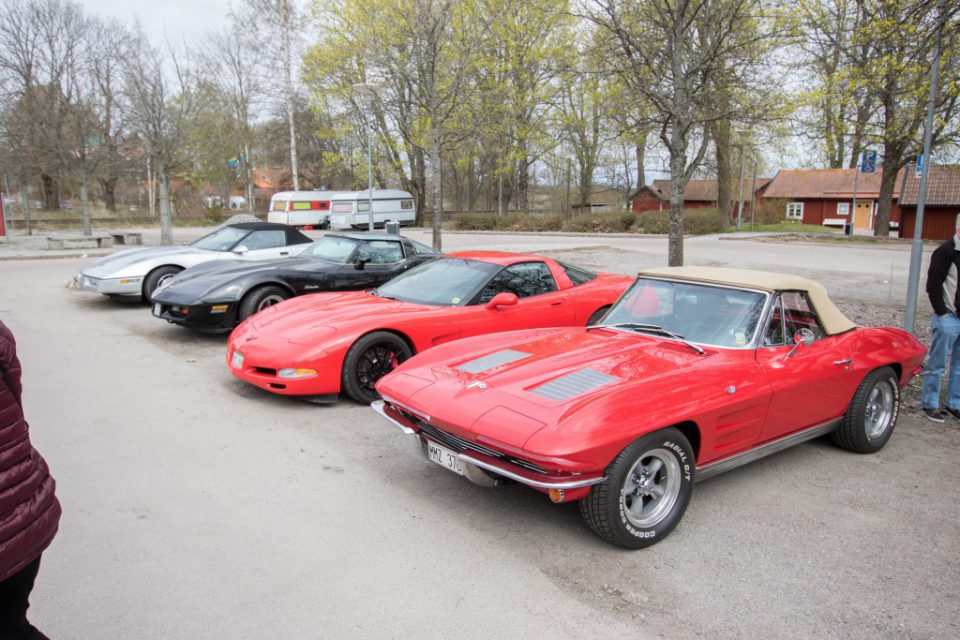 Corvette parkering.