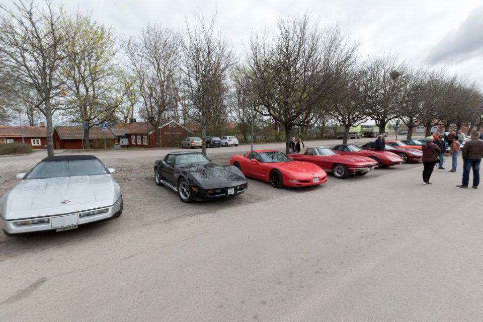 Corvette parkering.