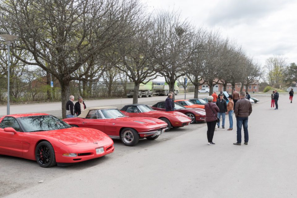 Corvette parkering.
