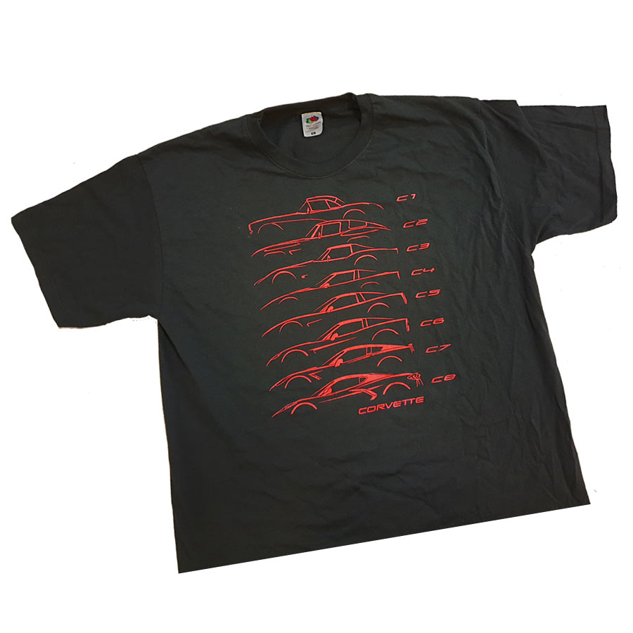 T-shirt 8 Generationer